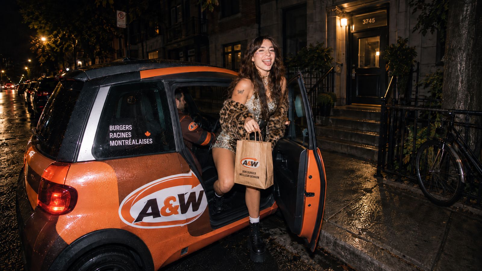 A&W Deliver Me Home campaign visual